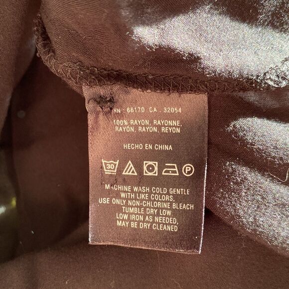 Z MAEVE Black Anthropologie Women’s 0 Sleeveless Button Up Open Back - Picture 6 of 6